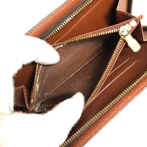 Authentic Louis Vuitton Porte Monnaie Zip Monogram Wallet jp100-120325 - Picture 11 of 16